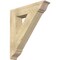 Ekena Millwork Traditional Traditional Rough Sawn Bracket, Douglas Fir, 6"W x 30"D x 34"H BKT06X30X34TRA01RDF - alternate 1